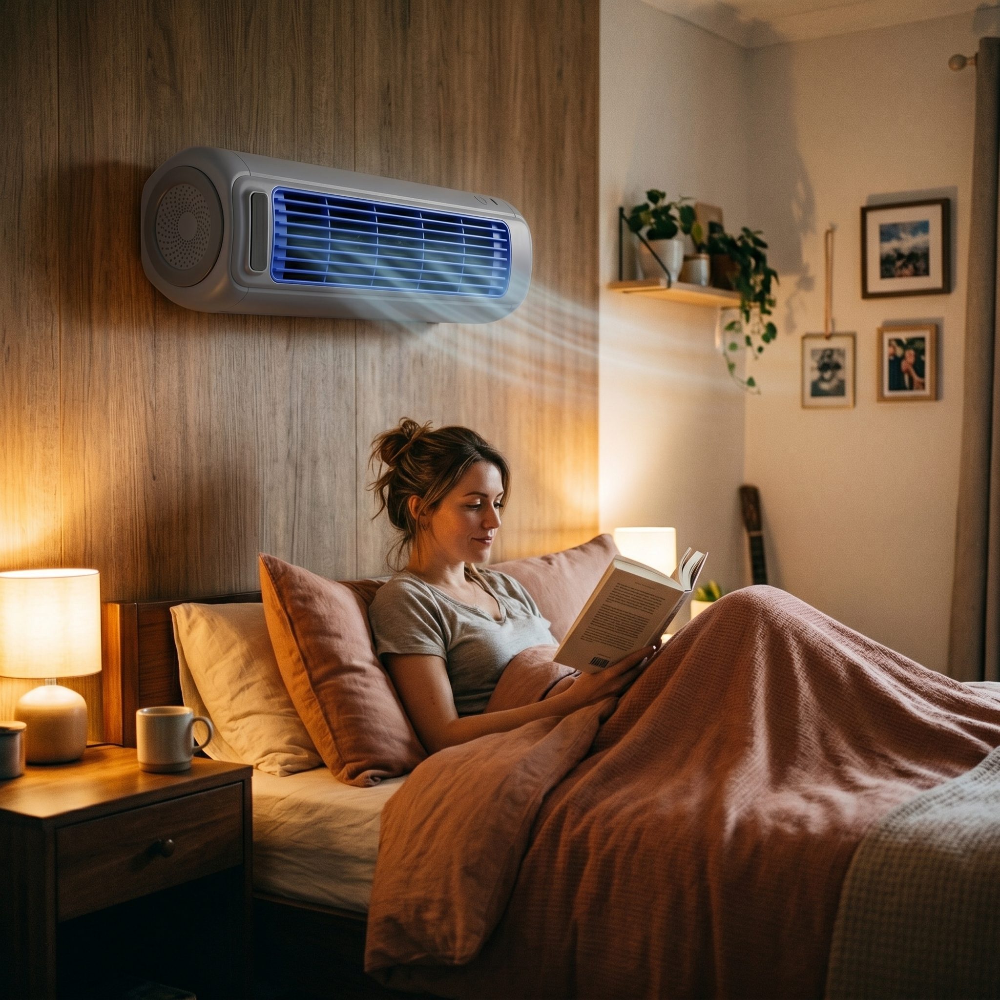 Froza portable AC cooler lifestyle shot
